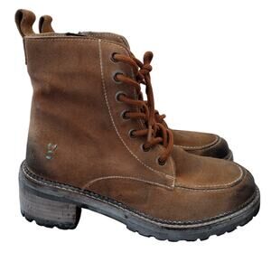 BED|STU Brown Combat Boots